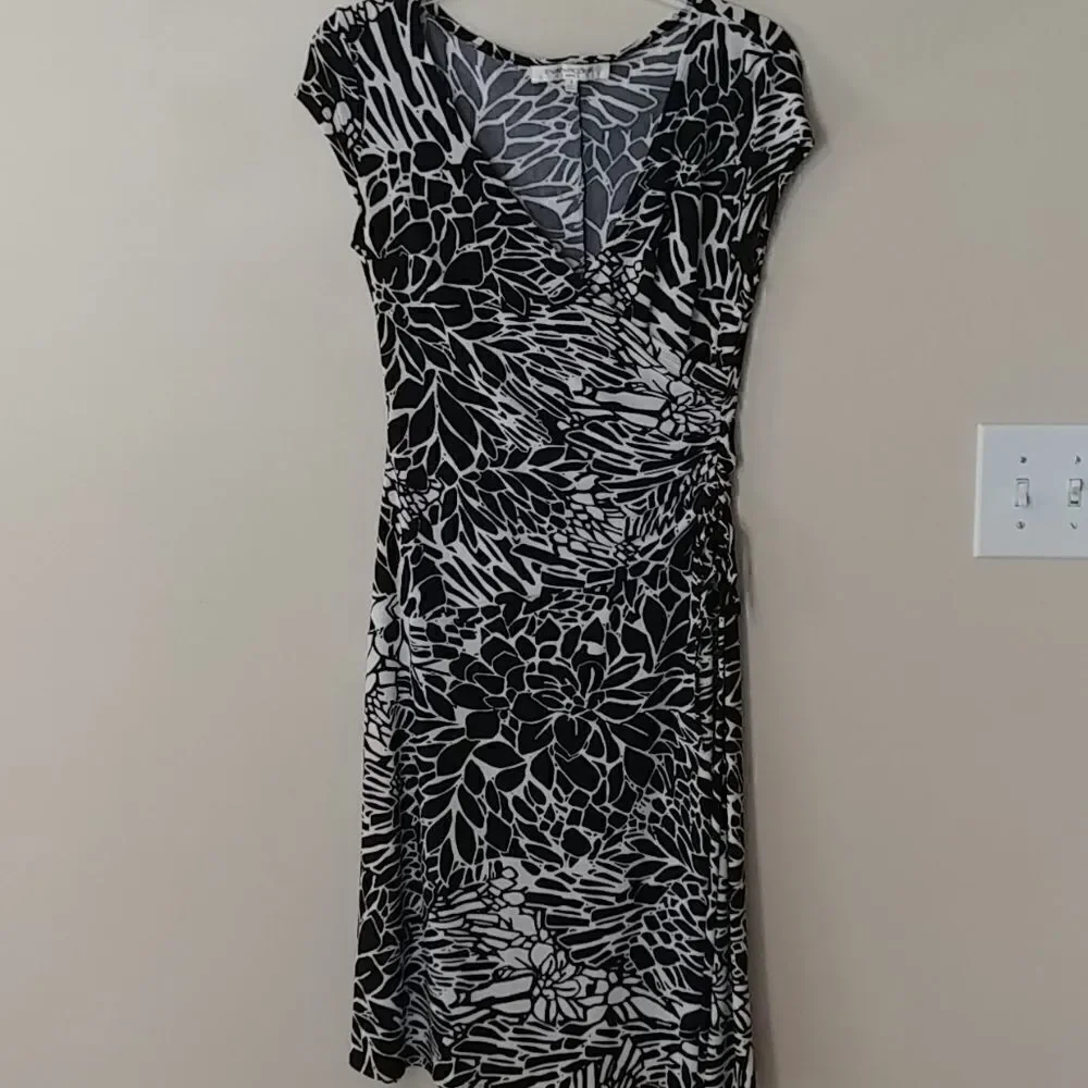 Evan Picone Cap Sleeve Dress
